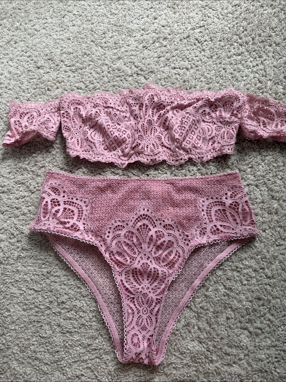 Victoria Secret lace bralette and Pantie set